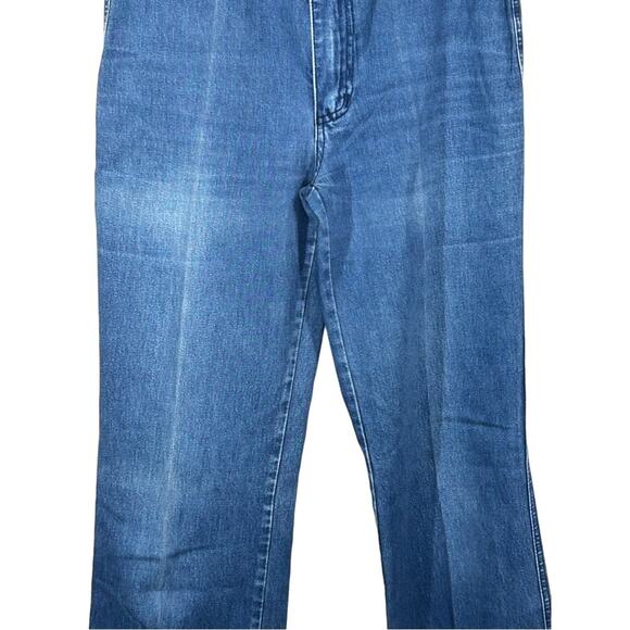 Vintage 80s Rag City Blues High Waist Embroidered Jeans - Picture 5 of 14